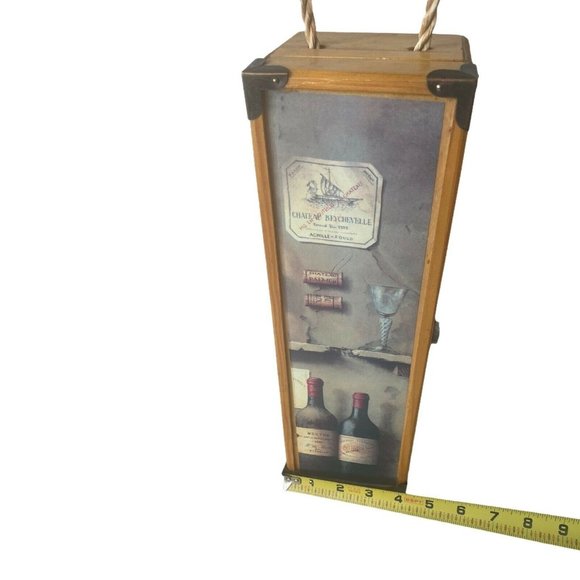 Decorative Beautiful Greenbrier Wooden Wine Box Ca - Picture 9 of 10